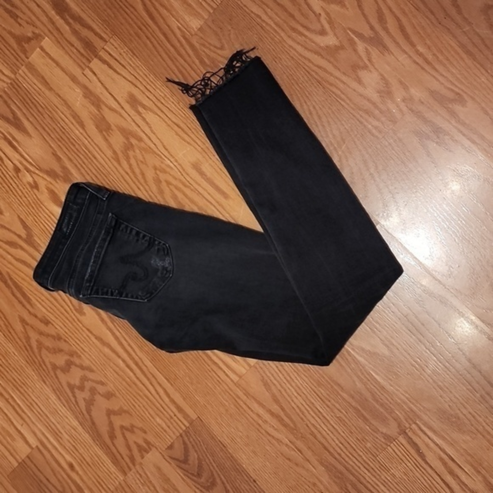 25R‎ Adriano Goldschmied skinny ankle black jeans